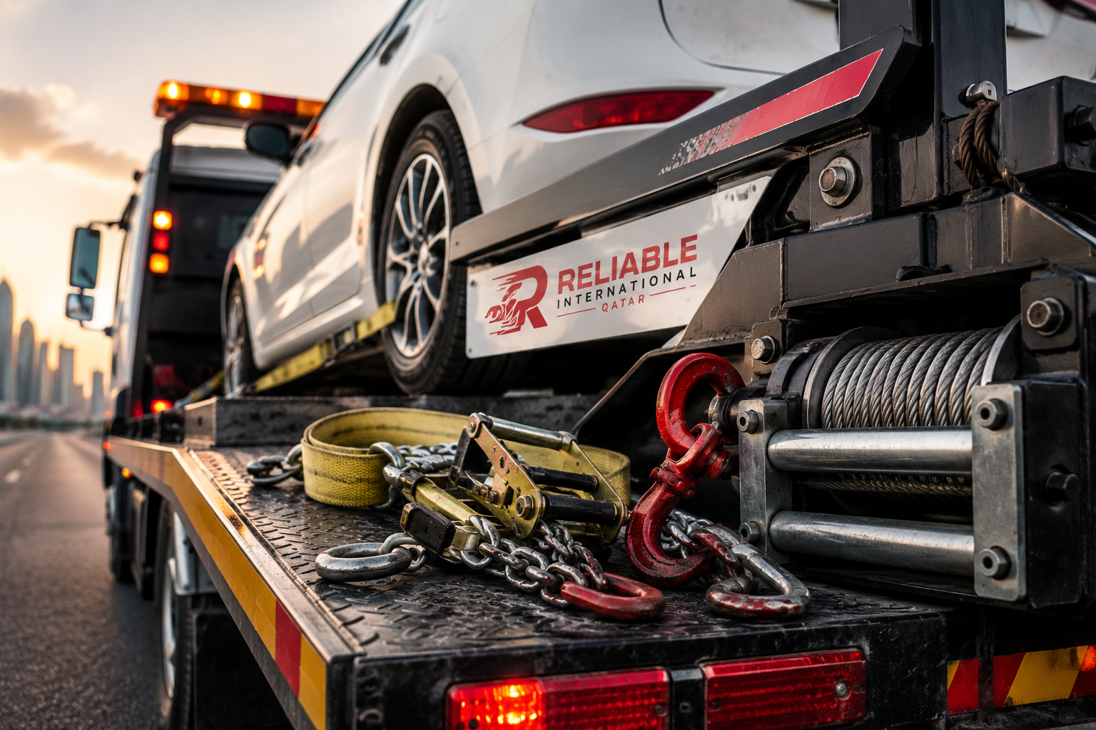Professional towing and vehicle recovery equipment